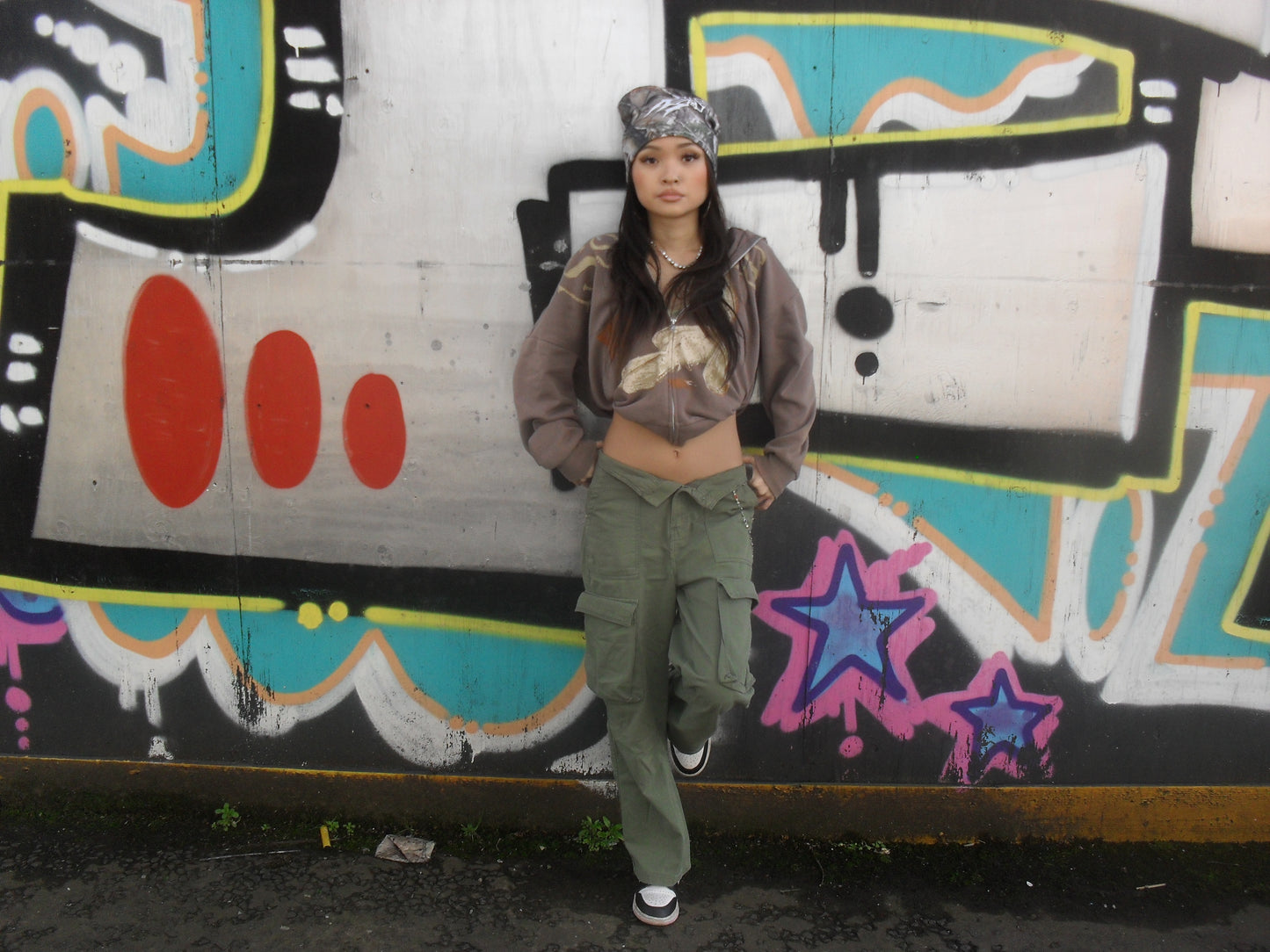 Camo Satin-Lined Beanie
